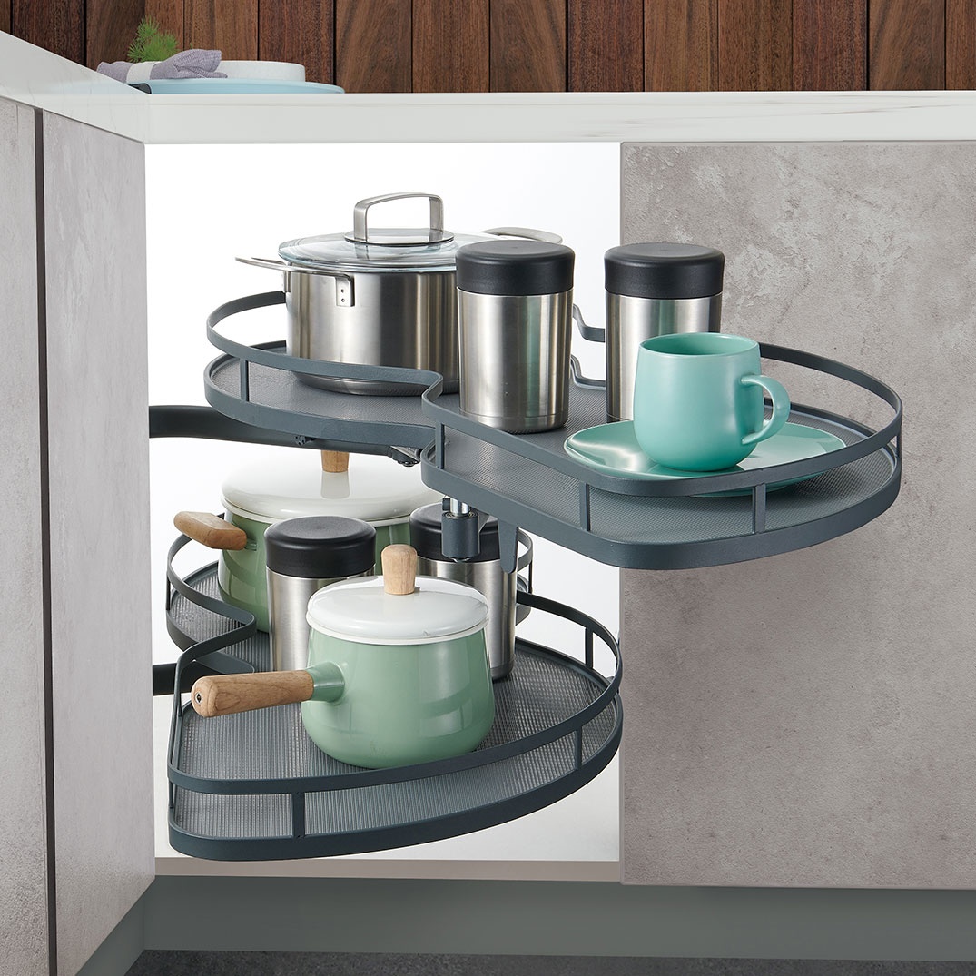Soft Close Swing Tray Anthracit