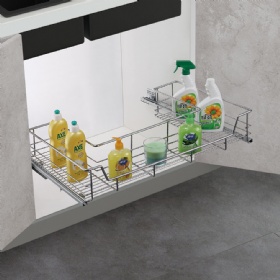 Soft Close Drawer Storage Basket Undersink